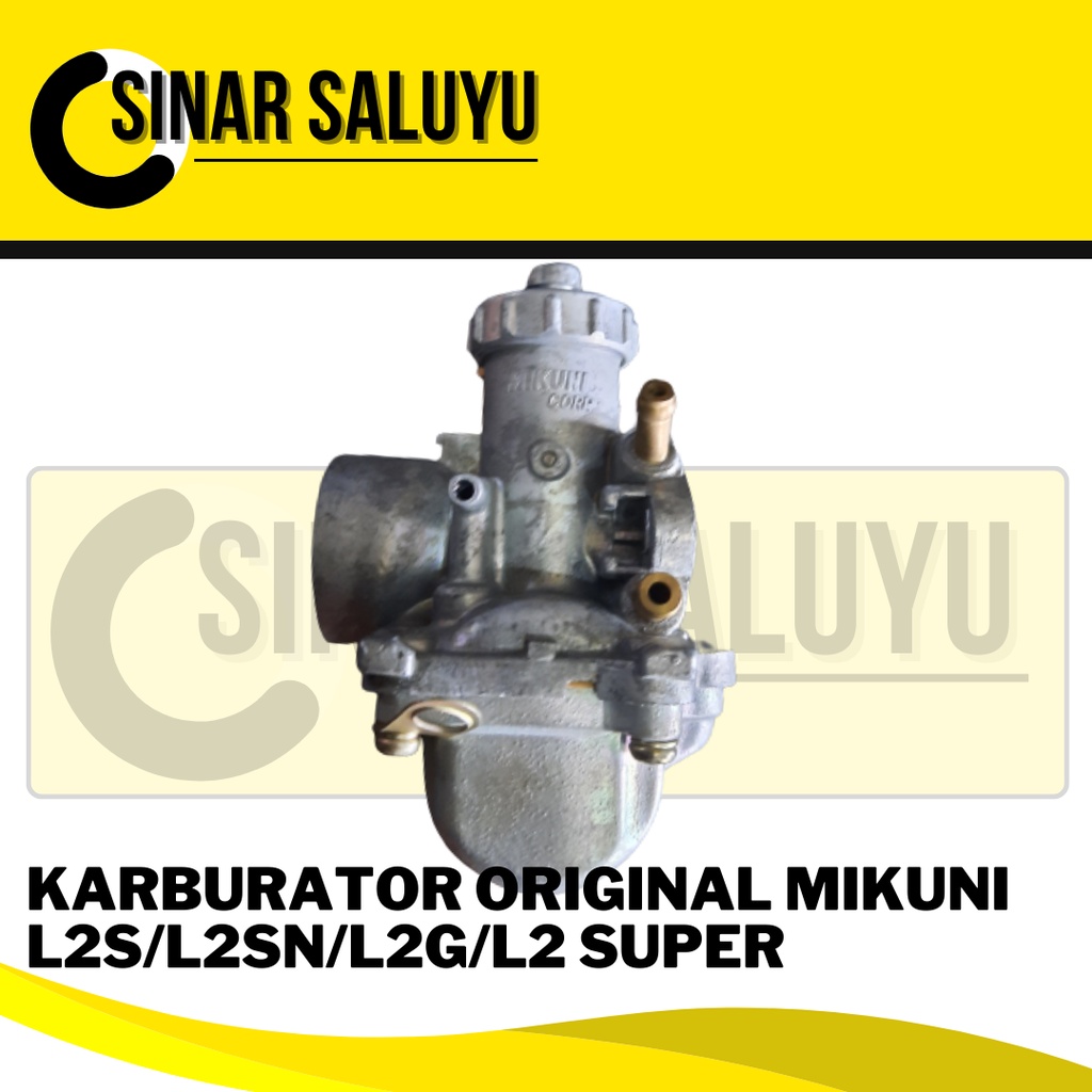 KARBU KARBURATOR ORIGINAL MIKUNI L2S L2SN L2 SUPER L2G NOS