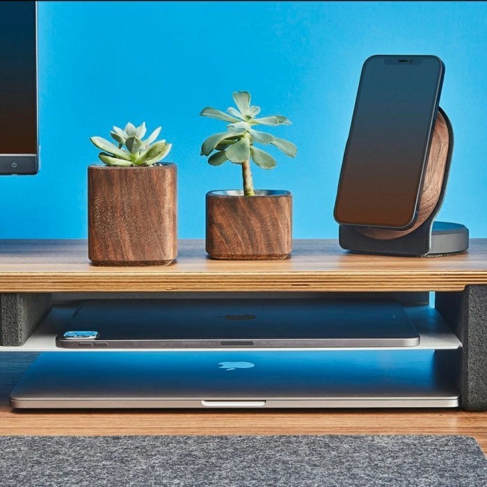 IMADE Stand / Tatakan Alas Monitor Kayu Jati FJL Customize