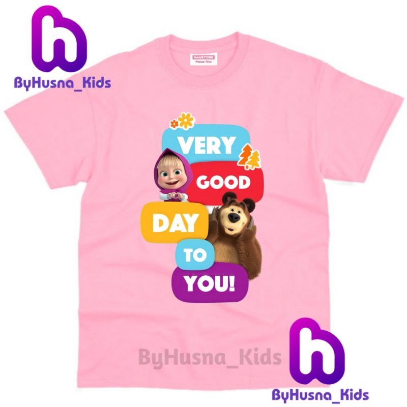 MARSHA AND THE BEAR BAJU ANAK KAOS ANAK MARSHA AND THE BEAR ATASAN ANAK DAN BALITA PAKAIAN ANAK PERE