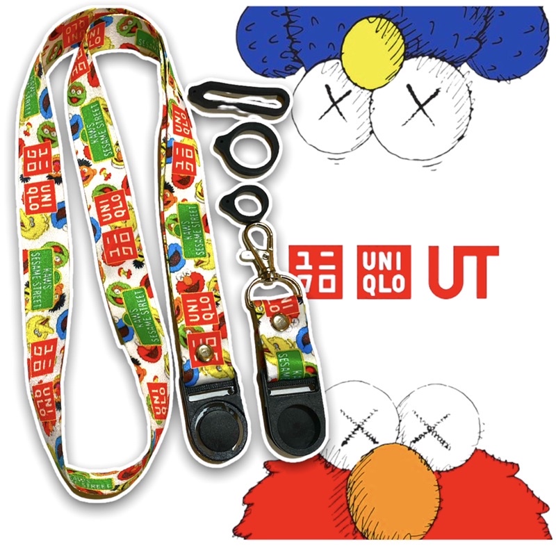 GANTUNGAN KUNCI SESAME STREET X UNIQLO