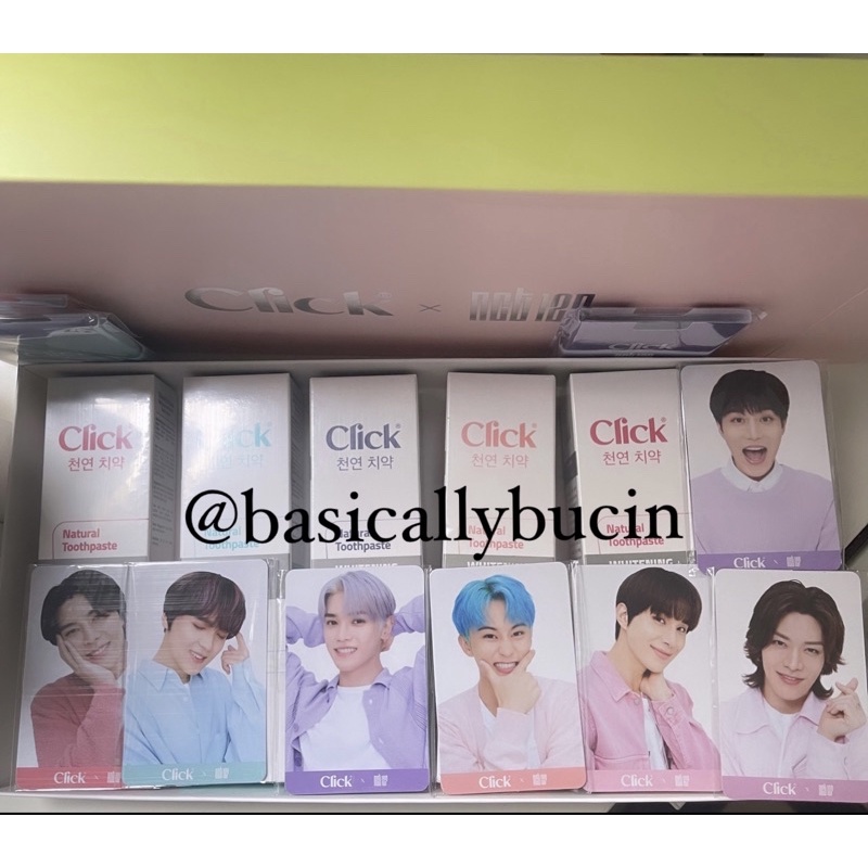 CLICK X NCT 127 SPECIAL PHOTOCARD