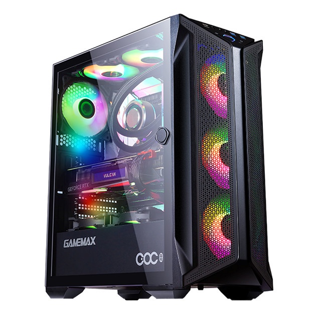 Casing Gamemax Brufen C1 + 4 FAN RGB + Controller II GPX