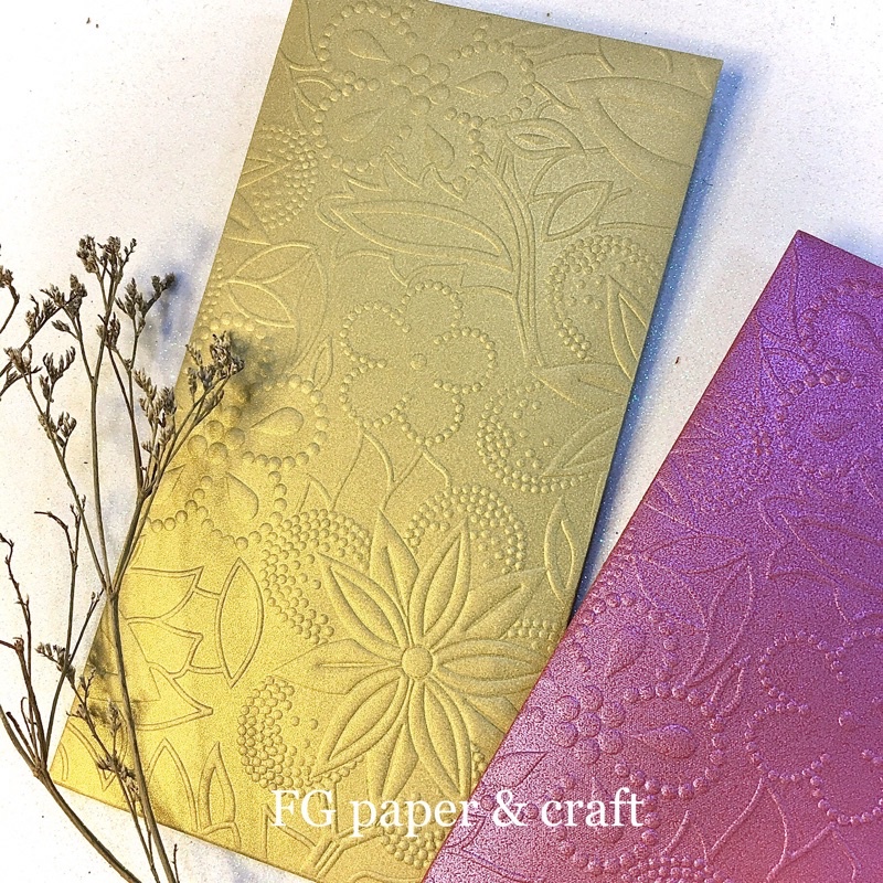 

H7Y Amplop Uang 5pcs Angpau Flower Emboss by FGpaper