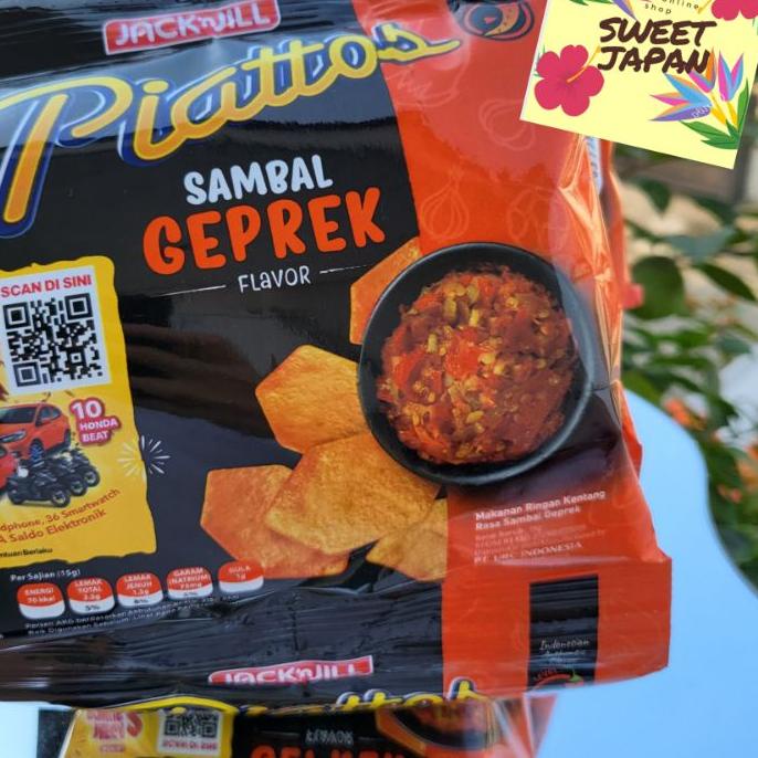 

Menarik PIATTOS PIATOS BESAR TER 18 GRAM RASA SAMBEL GEPREK++