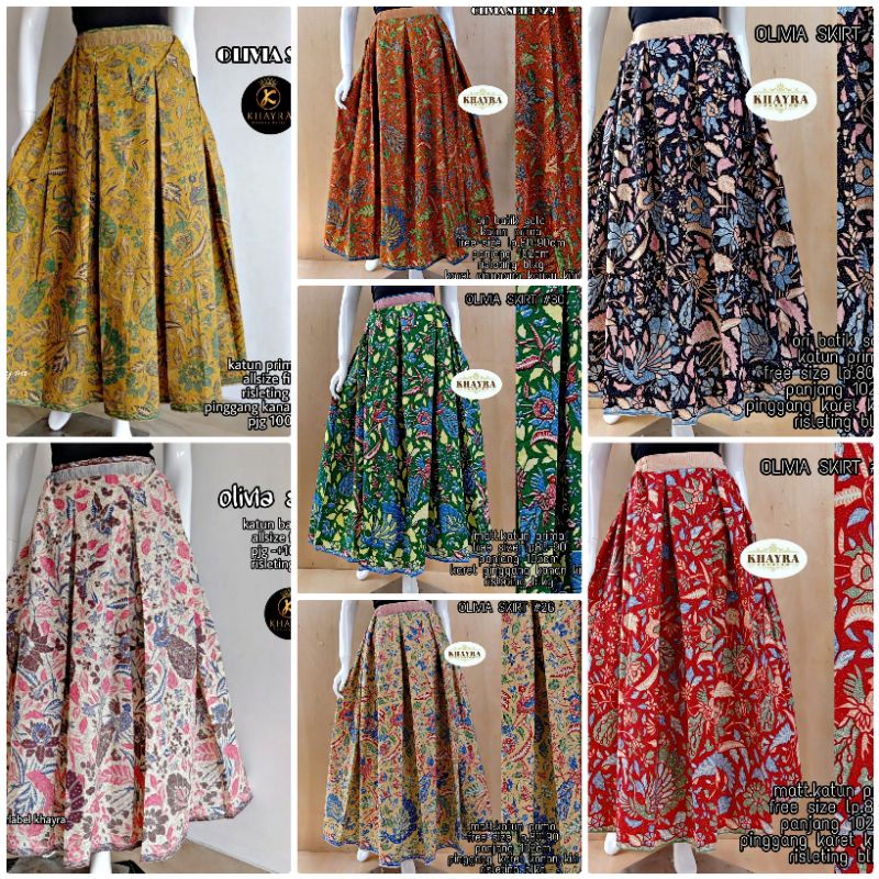 Rok Batik Tiga Negri Batik Solo Tuman