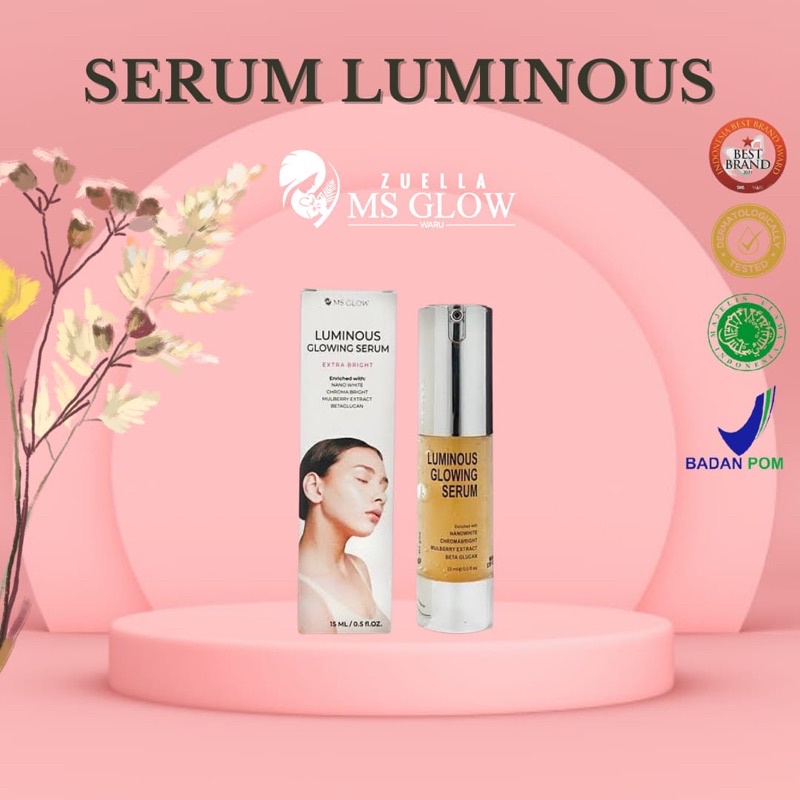 Luminous glowing serum / serum ms glow / serum luminous ms glow