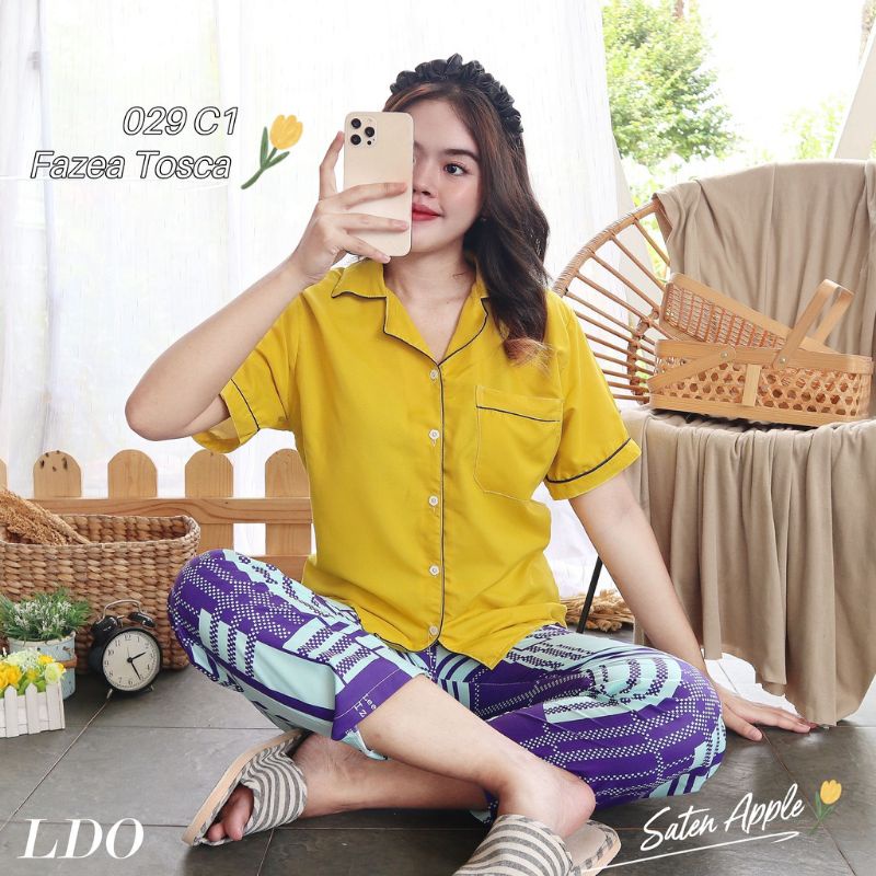 piyama katun jepang dingin karakter ukuran dewasa L