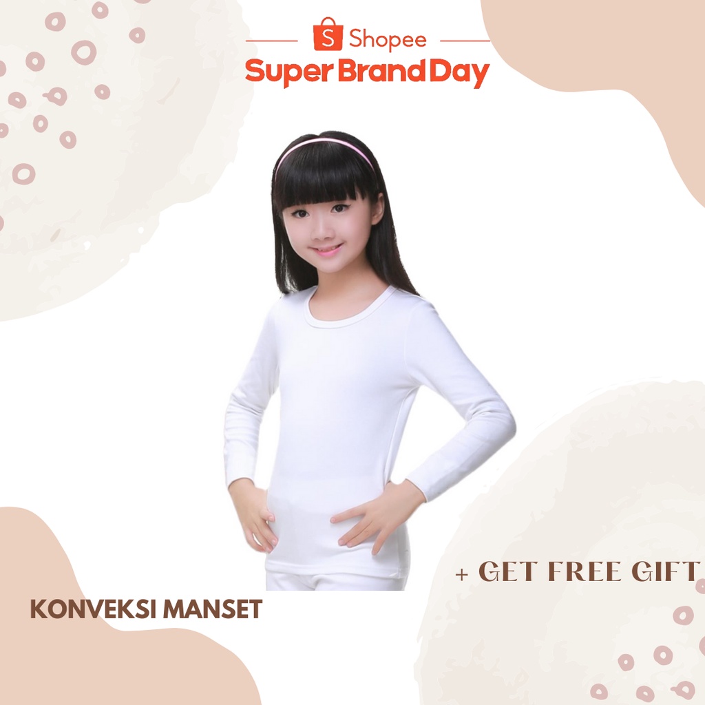 BAJU MANSET ANAK BAHAN KAOS PREMIUM MANSET LEMBUT DAN ADEM TERMURAH UKURAN (M) 4-7 th /PROMO/DISKON