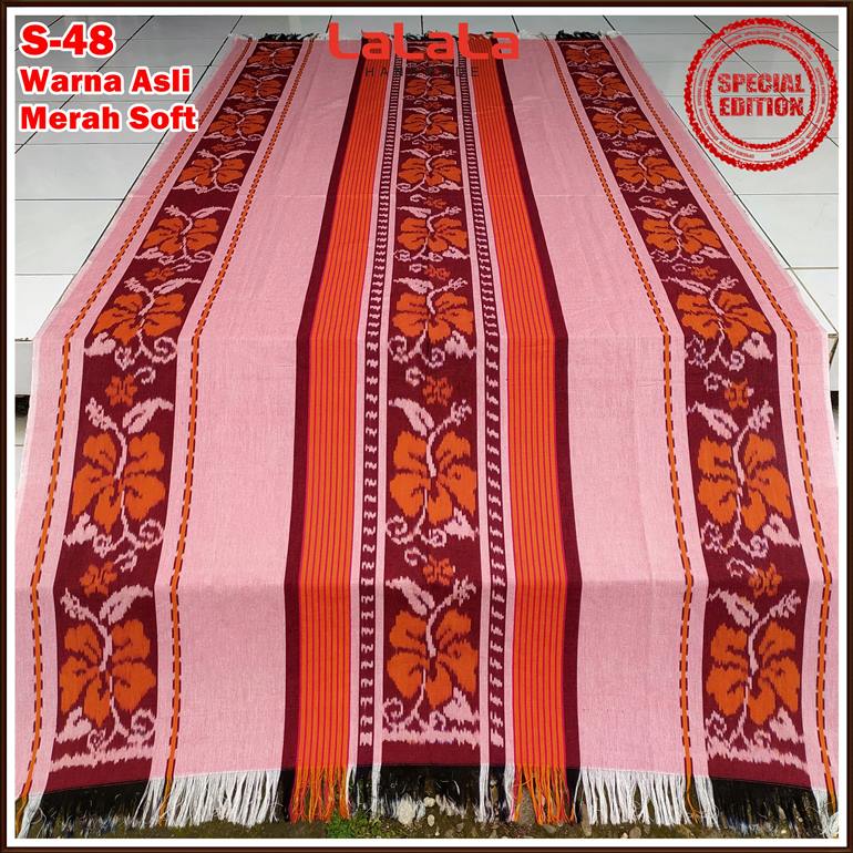 Kain Tenun Ikat Blanket Etnik Troso Jepara Promo Supplier Grosir Termurah Best Seller Terbaru A-106