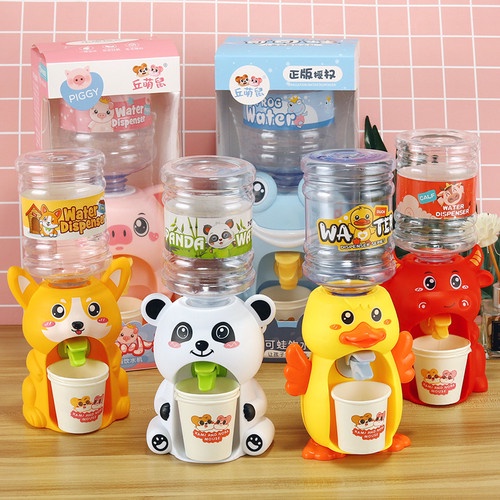 Dispenser Air Galon Mainan Anak Anak Dispenser Mini Water Karakter Lucu Viral Mini Water Dispenser M