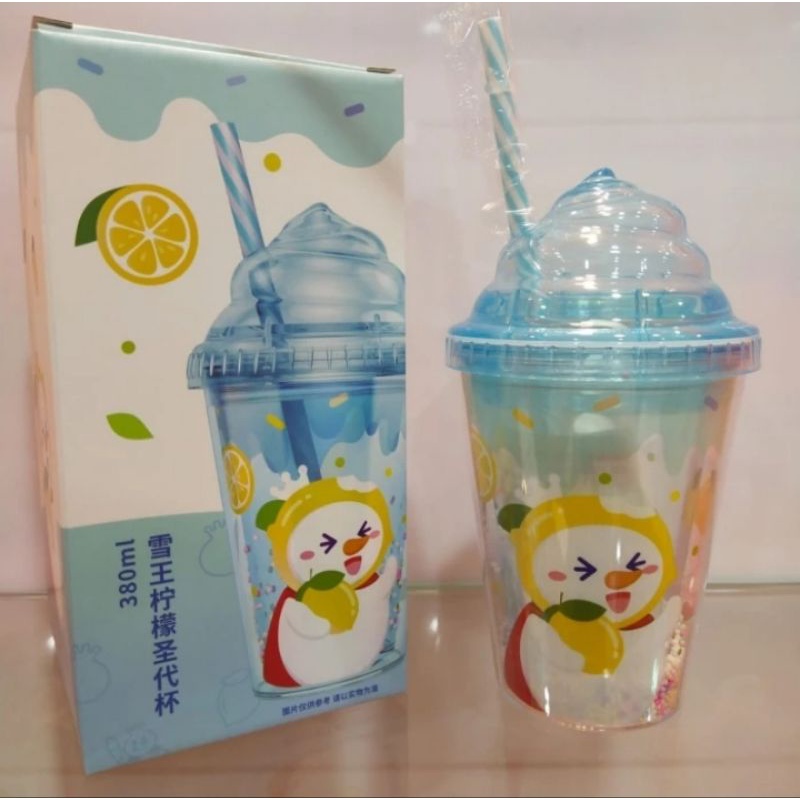 Mixue Gelas Minum 380ml - Tumbler Model Ice Cream