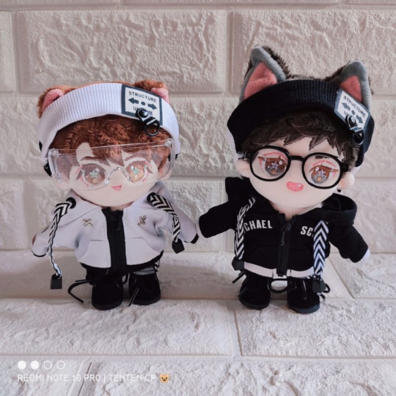 Spy Shadow costume 15cm doll clothes BTS NCT SEVENTEEN EXO WANNAONE WINNER X1 MONSTA X GOT7 SUPER JU