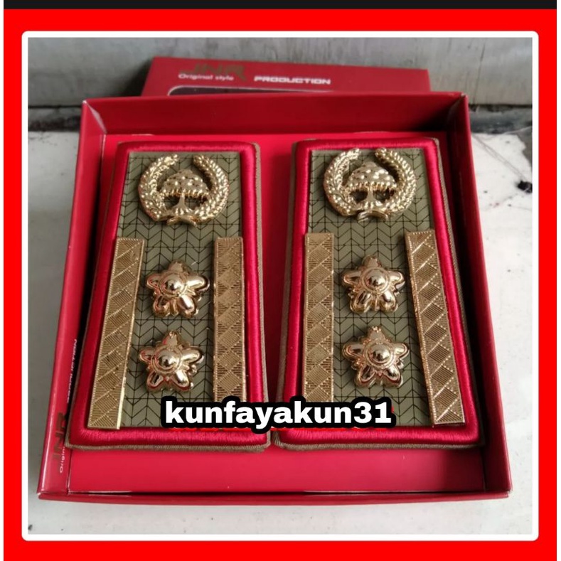 pangkat PNS ASN  golongan 4b mika kilap bordir terbaru