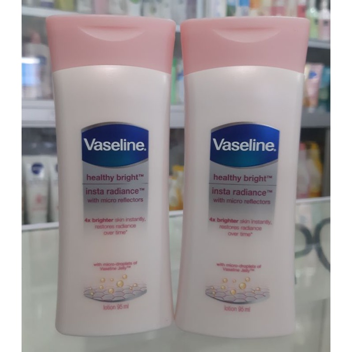 Jual Vaseline body lotion Insta Radiance 95ml Shopee Indonesia