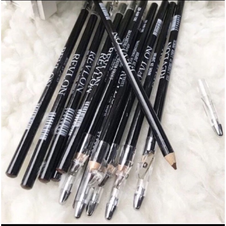(LUSINAN)PENSIL ALIS REVLON COKLAT//EYEBROW PENSIL ALIS REVLON WARNA COKLAT