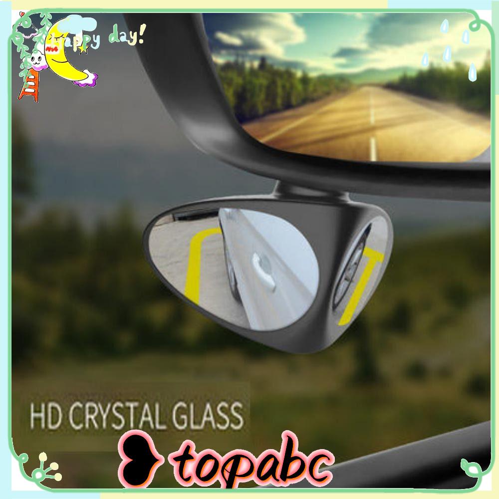 Top 1biji Blind Spot Convex Mirror Adjustable Parkir Spion Samping Mobil Yang Dapat Diputar