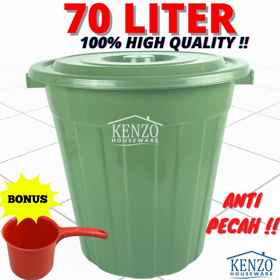 Ember Plastik Air 70 Liter / Gentong bak mandi / tong air Plastik