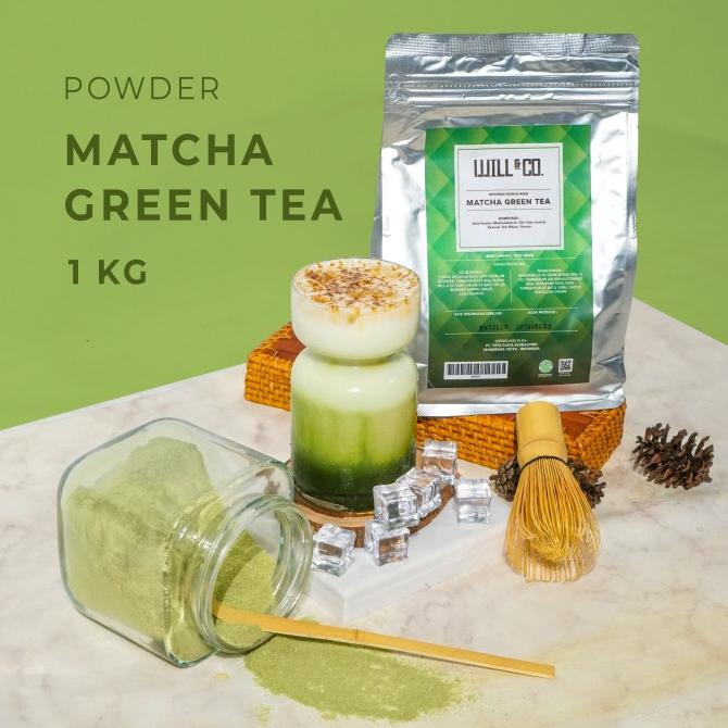 

Will&Co Premium Powder Rasa Matcha Greentea 1Kg