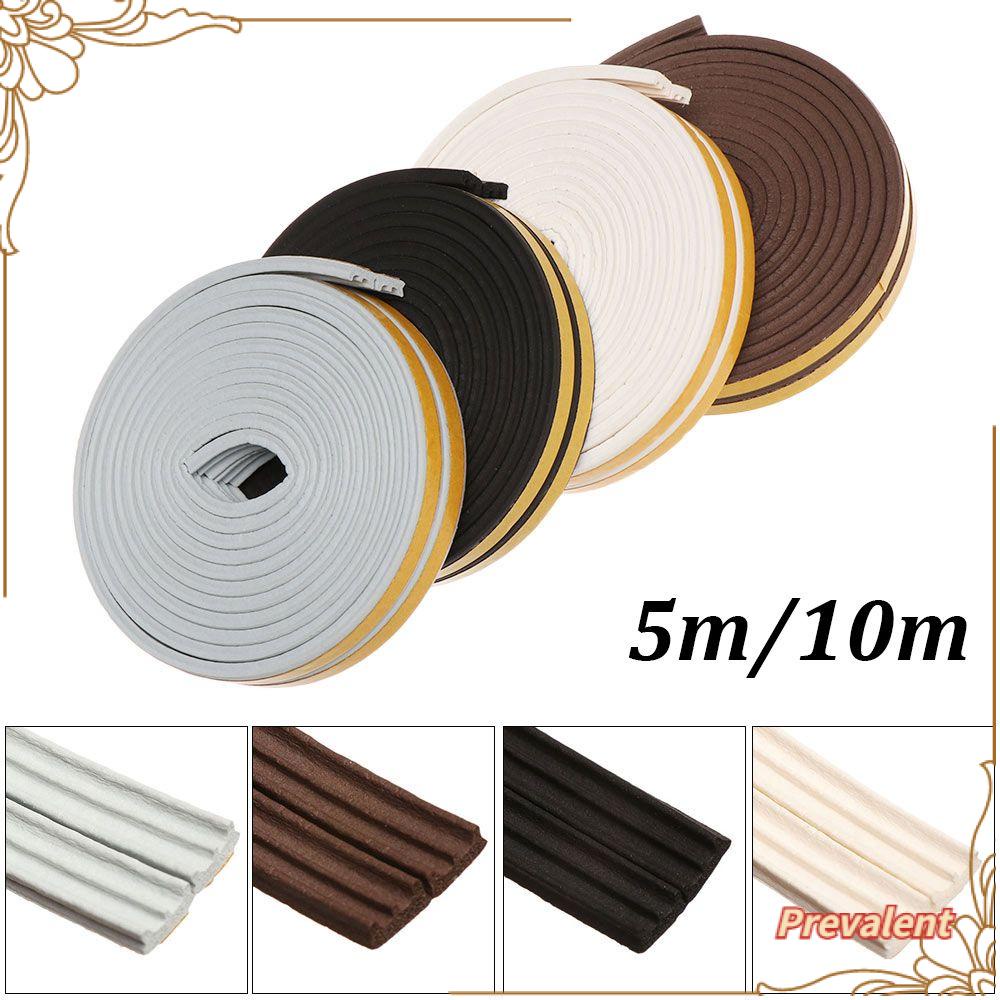 Preva 5/10M Seal Strip Strip Strip Cuaca Rumah Anti Tabrak Serut Excluder