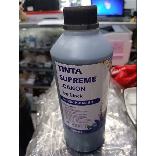 Tinta Refil 1liter supreme Canon GI 790 G1000 G2000 G3000 G4000 G1010 G2010 G3010 G4010