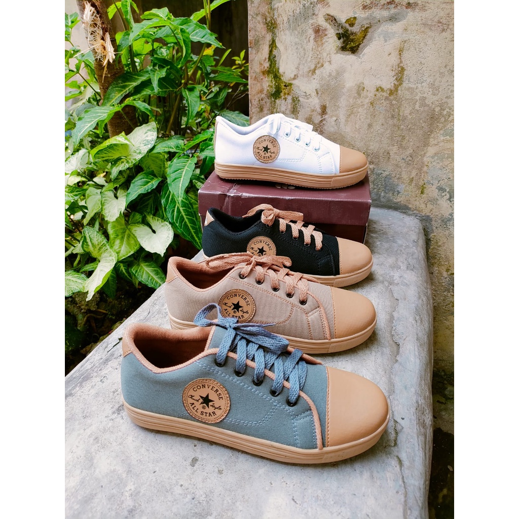 ARMY - Sepatu Sneakers Wanita Kanvas Keren