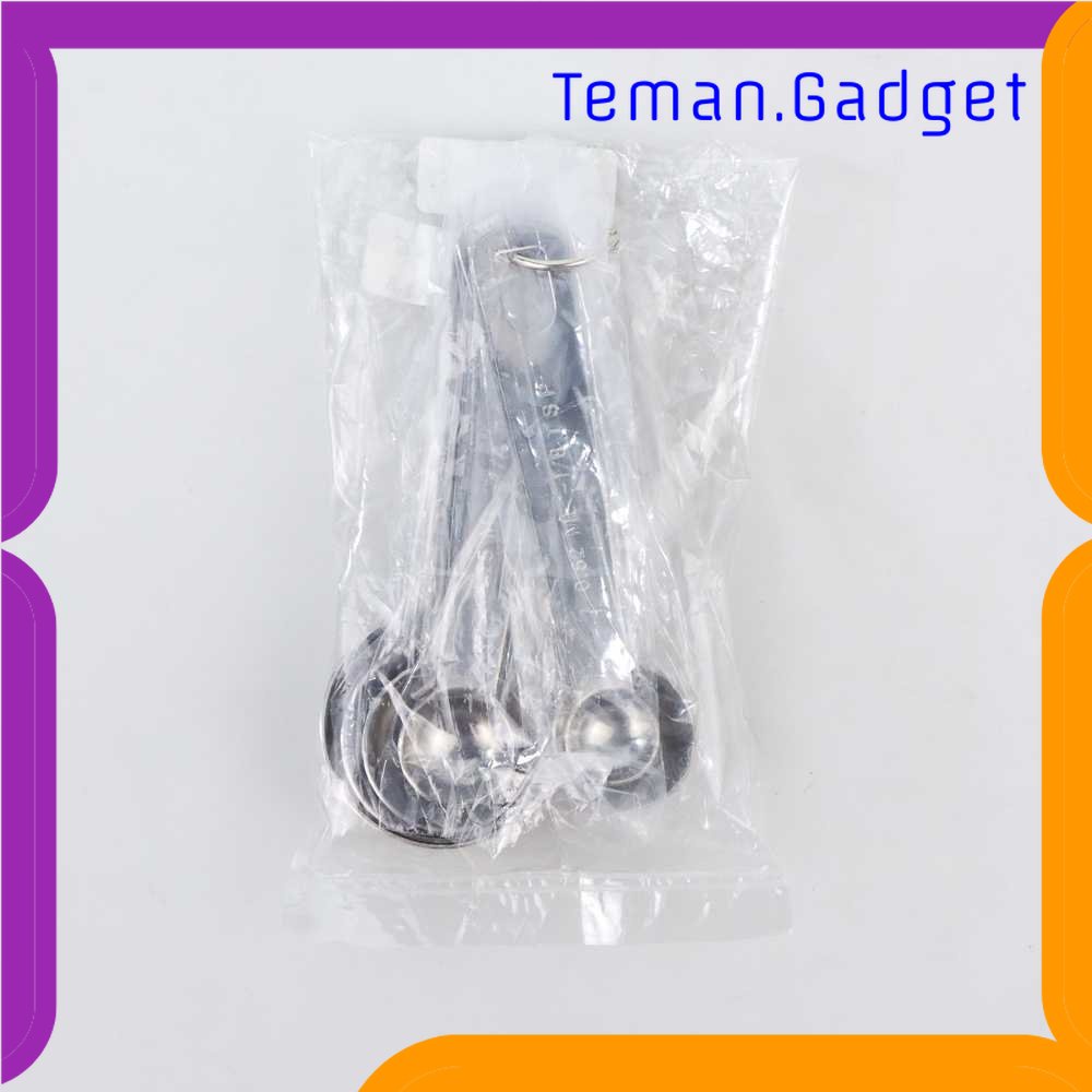 TG - DPR HOOMIN Sendok Takar Ukur Measurement Spoon Stainless Steel 6 PCS - 16752