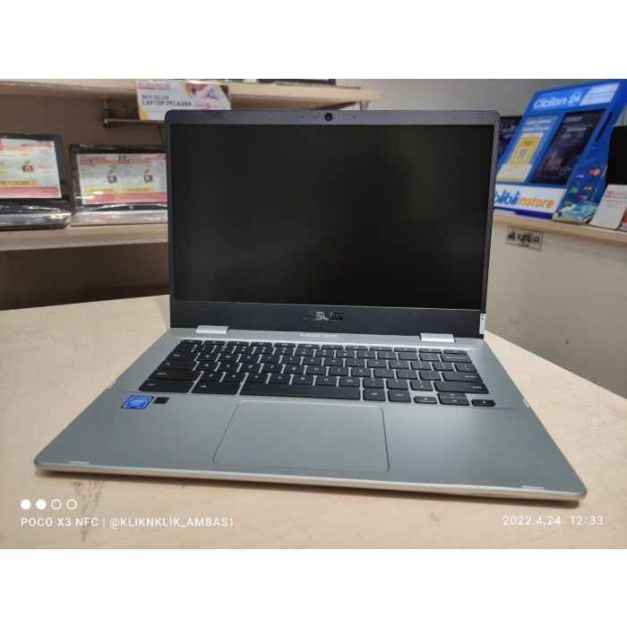 LAPTOP ASUS CHROMEBOOK C424MA INTEL N4020 4GB 128GB 14 CHROME OS