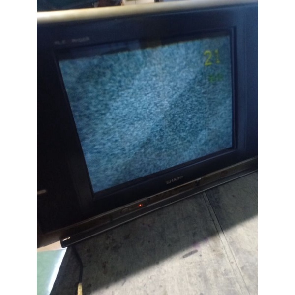 Mesin tv tabung Sharp 21 inch Alexander plat