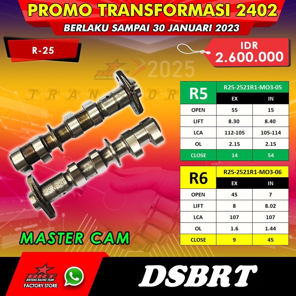 Jual Master Cam Noken As Brt In Ex R Mt Shopee Indonesia