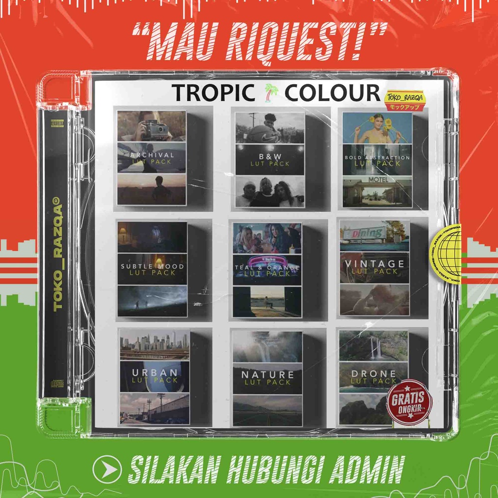 LUTs Collections - Tropic Colour ◖LUTs◗