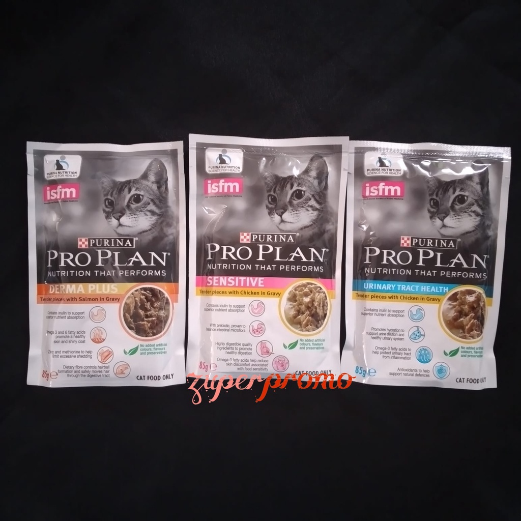 Pro Plan Pouch Adult Cat 85gr / Makanan Basah Khusus Kucing Dewasa