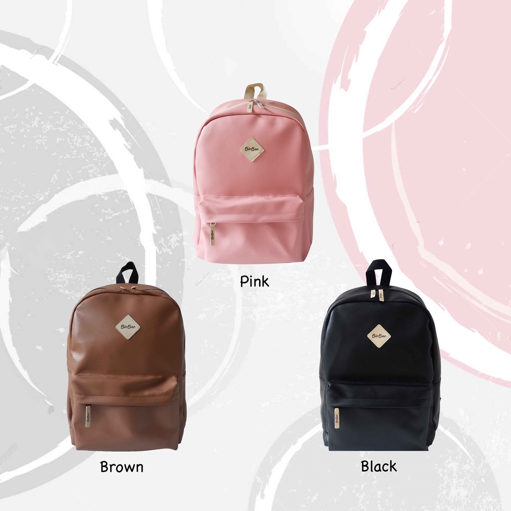 BICBAC TAS RANSEL SIMPLIO PUNGGUNG BAG SEKOLAH TRAVEL TRAVELLING LAPTOP BACKPACK PREMIUM LEATHER SERBAGUNA WATERPROOF WATER RESISTANT PRIA WANITA ANAK SD SMP SMA KULIAH UNIVERSITAS ANTI HUJAN AIR ANTIBARET ANTIMALING KAPASITAS BESAR