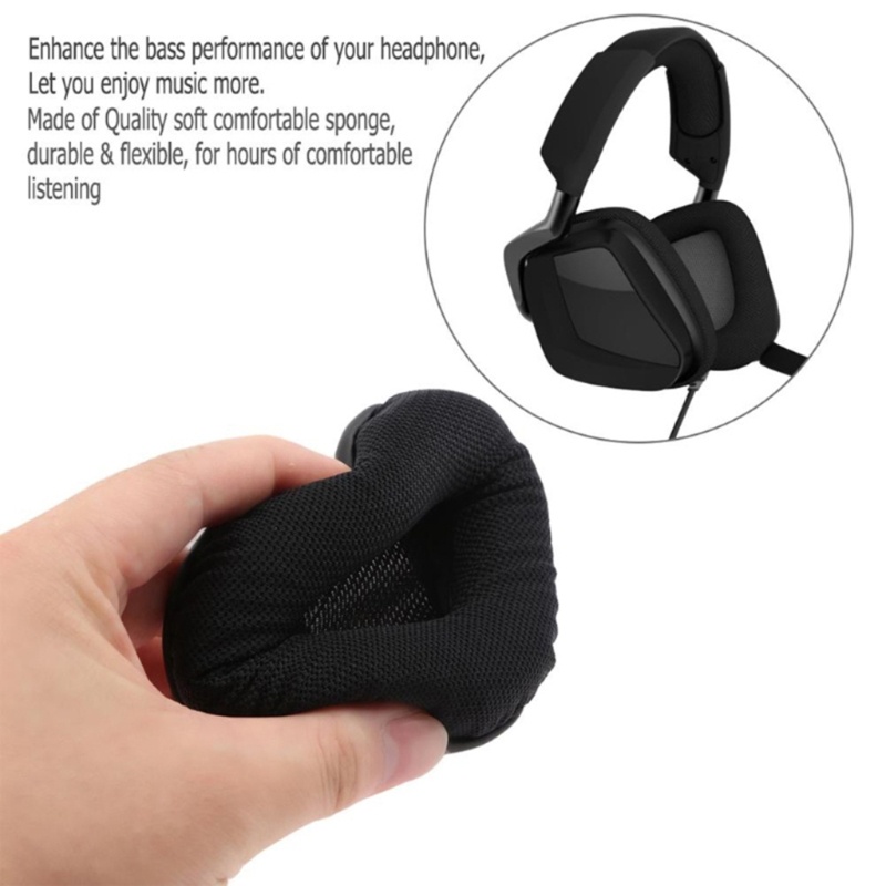Btsg Bantalan Telinga Ear Cushion Pengganti Corsair Void RGB Elite Wireless Headset