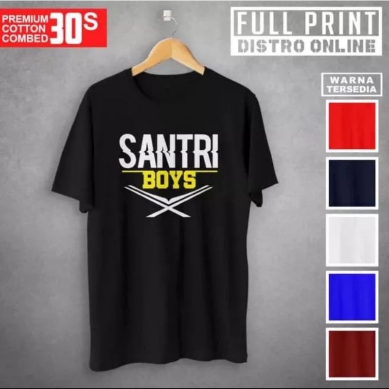 KAOS SANTRI BOYS SANTRI INDONESIA