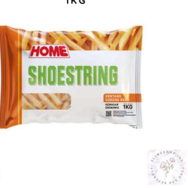 

EXCLUSIVE!HOME KENTANG GORENG 1KG (SHOESTRING,STRAIGHT CUT,CRINCKLE CUT)|SQ9