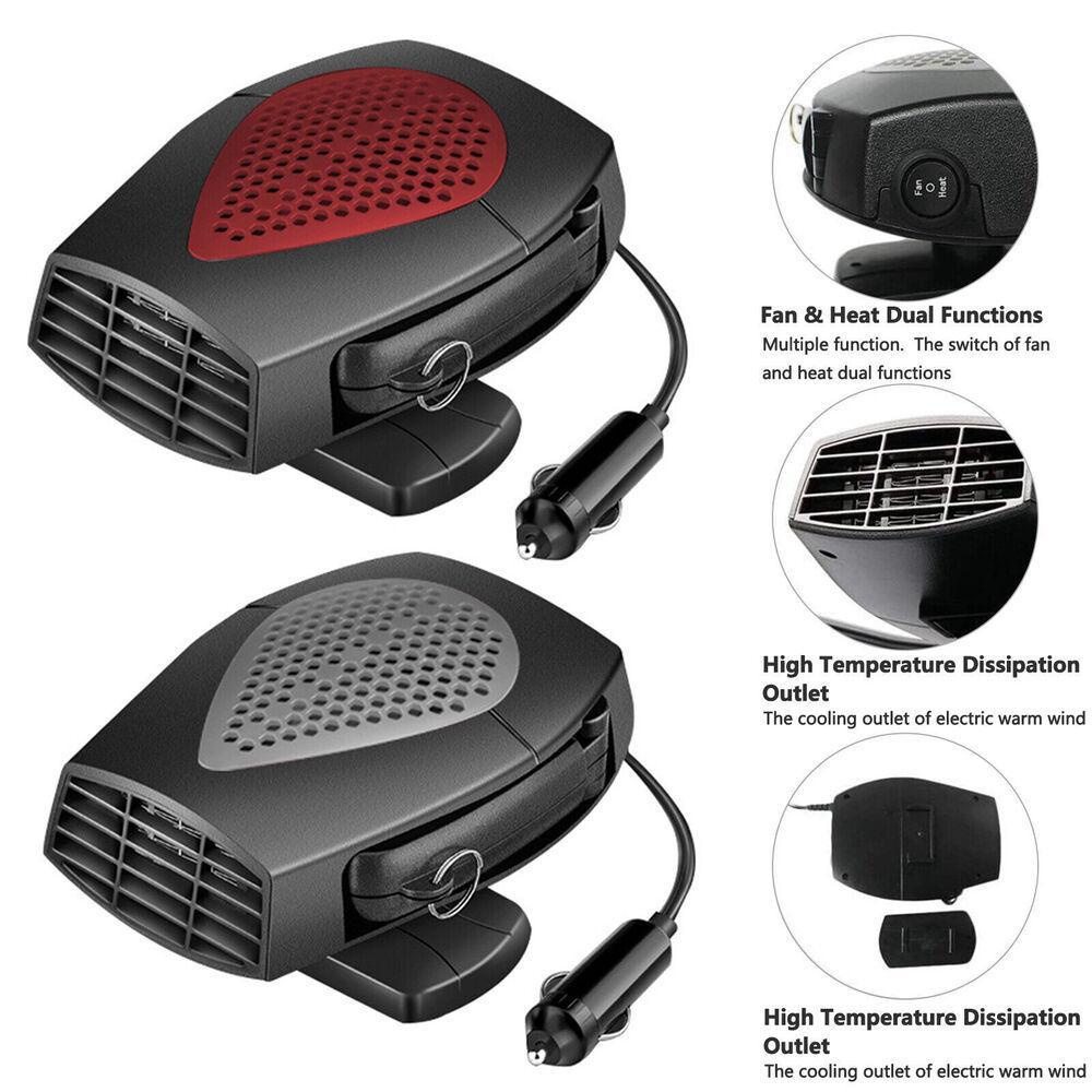 Preva Warm Air Blower Windscreen High Power Mobil Demister Portable Defroster