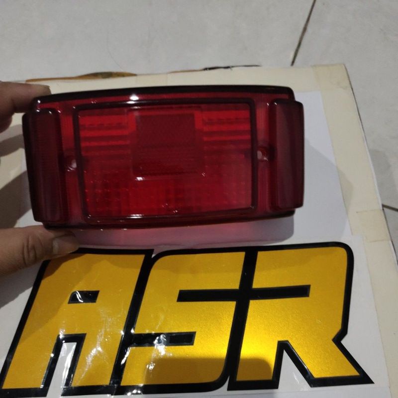 Mika kaca lampu stop belakang Yamaha RX king rxs lama old kotak