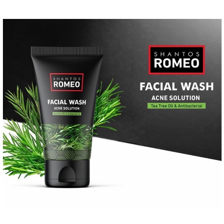 Shantos Romeo Facial Wash | Sabun Wajah 100ml