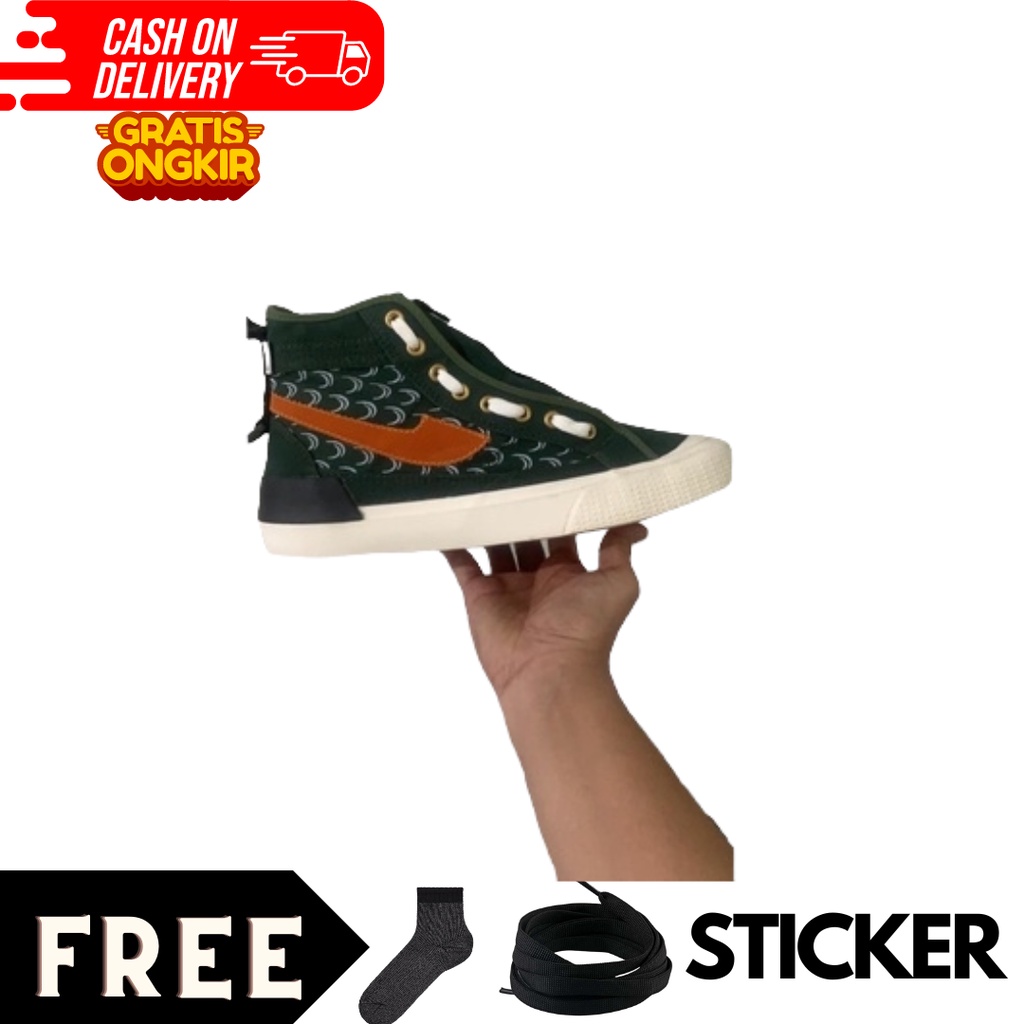 SEPATU CHEZZ DRAGON BLACK PRIA/ WANITA