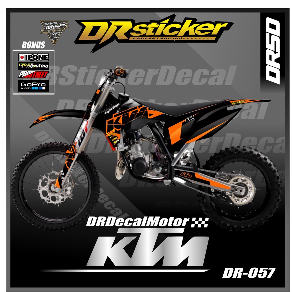 Decal Sticker KTM 85 / Sticker Motor Trill KTm 85