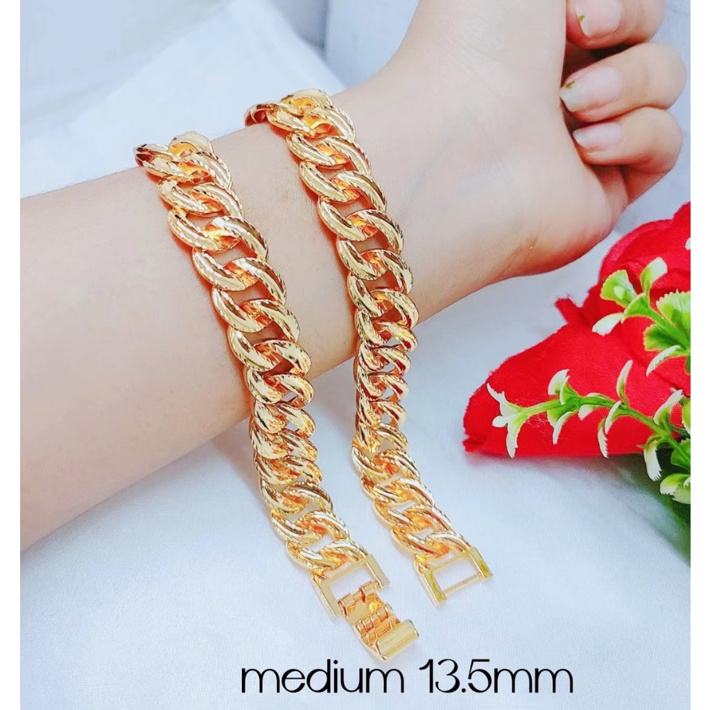 Gelang Xuping Terbaru Lapis Emas Perhiasan Wanita Jewelry T001