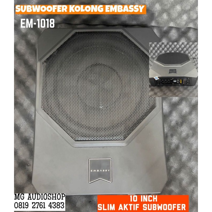 SUBWOOFER KOlONG EMBASSY 10 INCH EM- 1017