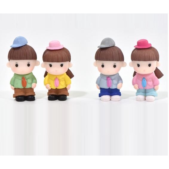 Miniature Lover Figures - Lovers Couple Figurines #37 (2pcs)