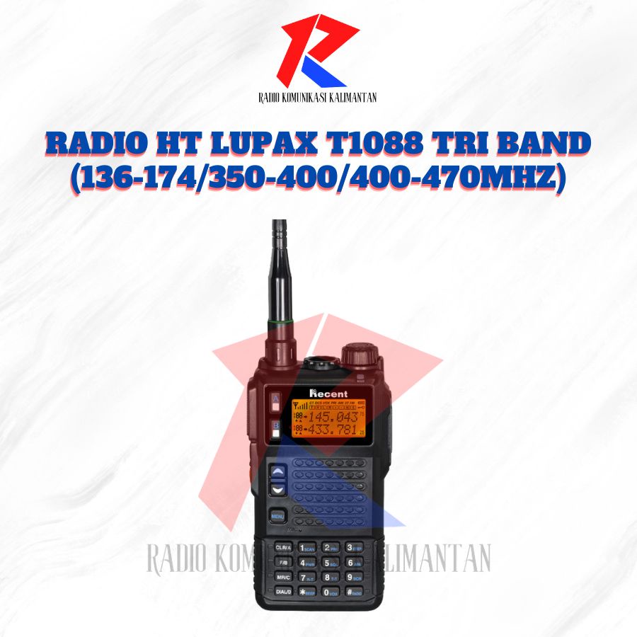 RADIO HT LUPAX T1088 TRI BAND (136-174/350-400/400-470MHZ)