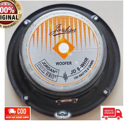Recomended AUDAX Speaker 6 Inch AUDAX JORDAN JD 6 WHR 100 Watt Woofer ORIGINAL