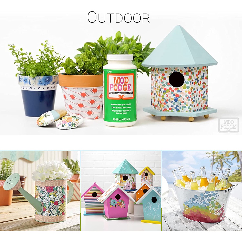 Mod Podge for Outdoor Exterior