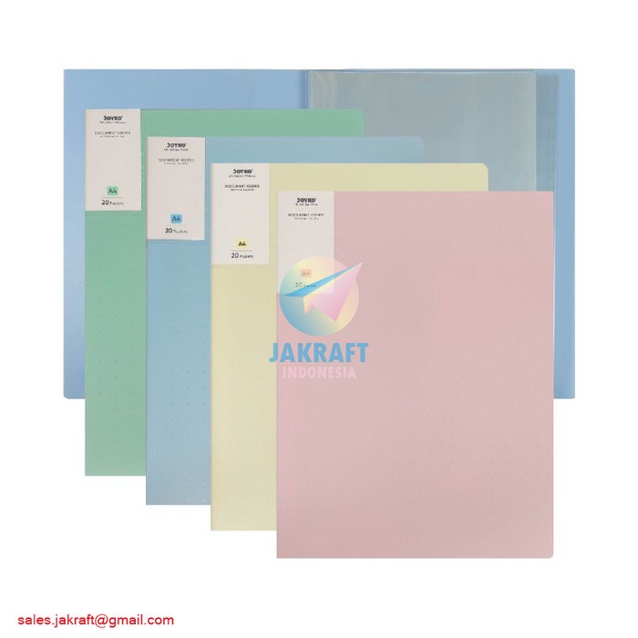 

Holder Map Clear Holder Joyko F4 Isi 20 Dk-B20F4 Display Book Document Keeper