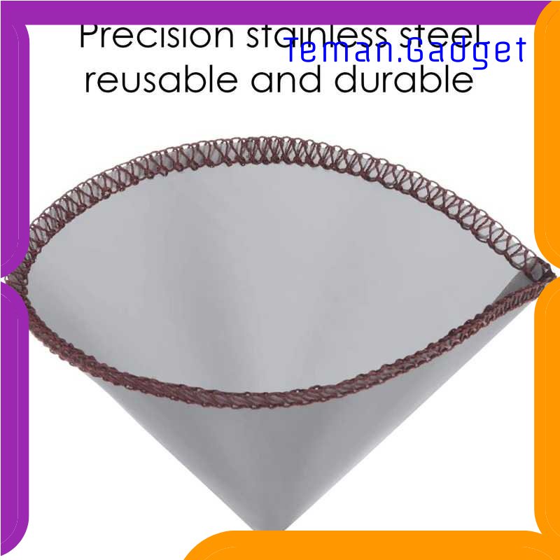 TG - DPR FGHGF Filter Penyaring Kopi V60 Cone Coffee Dripper Reusable - FGX60