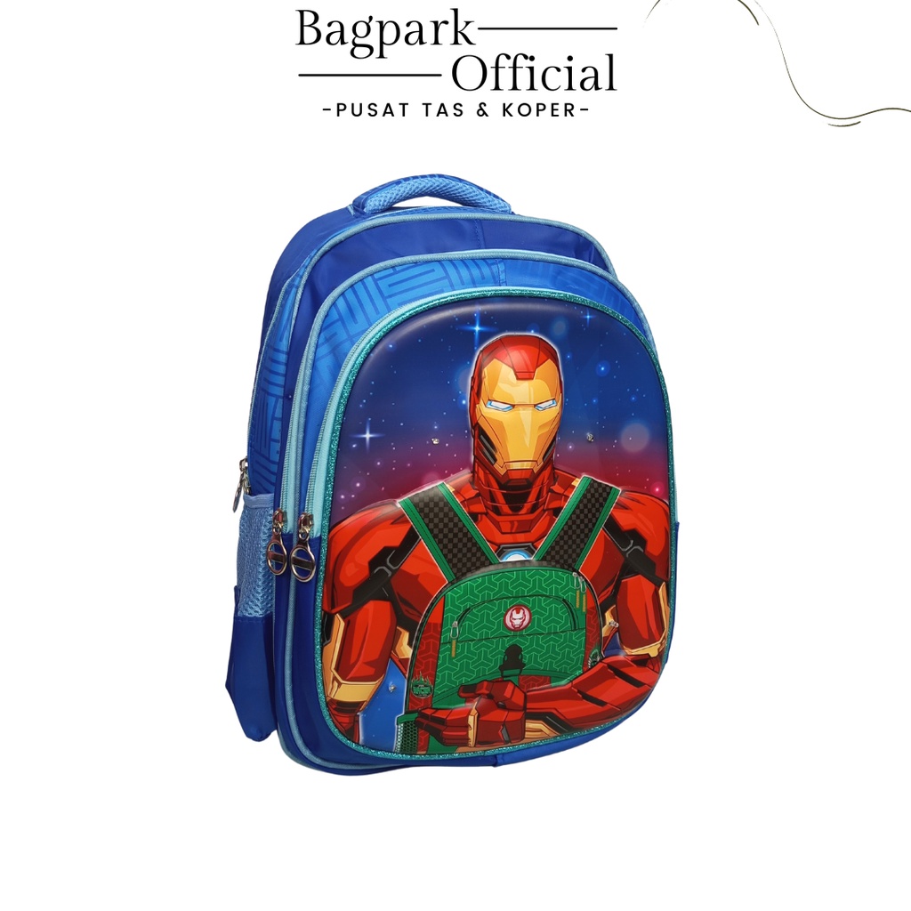 Tas Ransel Sekolah Alto Tas Sekolah Anak Laki Laki Tas Anak Cowok Embos Lampu Gambar Avengers Spiderman Transfomer Termurah