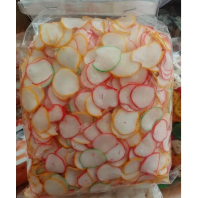 

kerupuk bawang warna warni